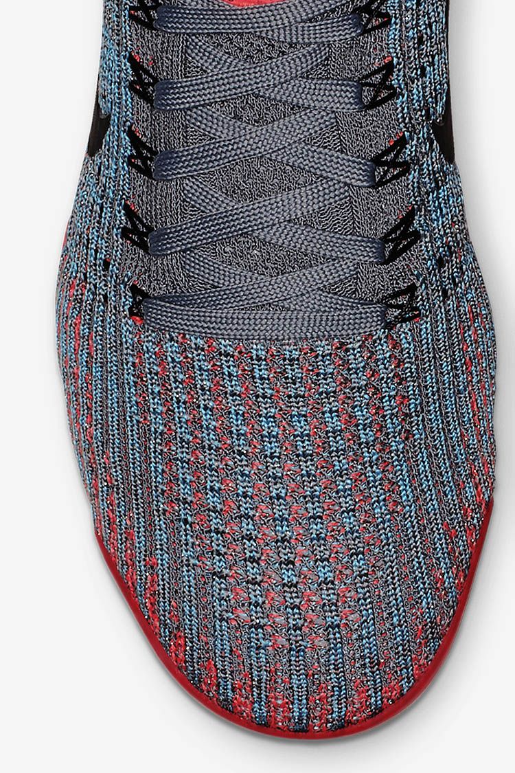 Nike Women's Air VaporMax Flyknit 3 'Lava & Grey' Release Date Nike Women's Air VaporMax Flyknit 3 'Lava & Grey' Release Date