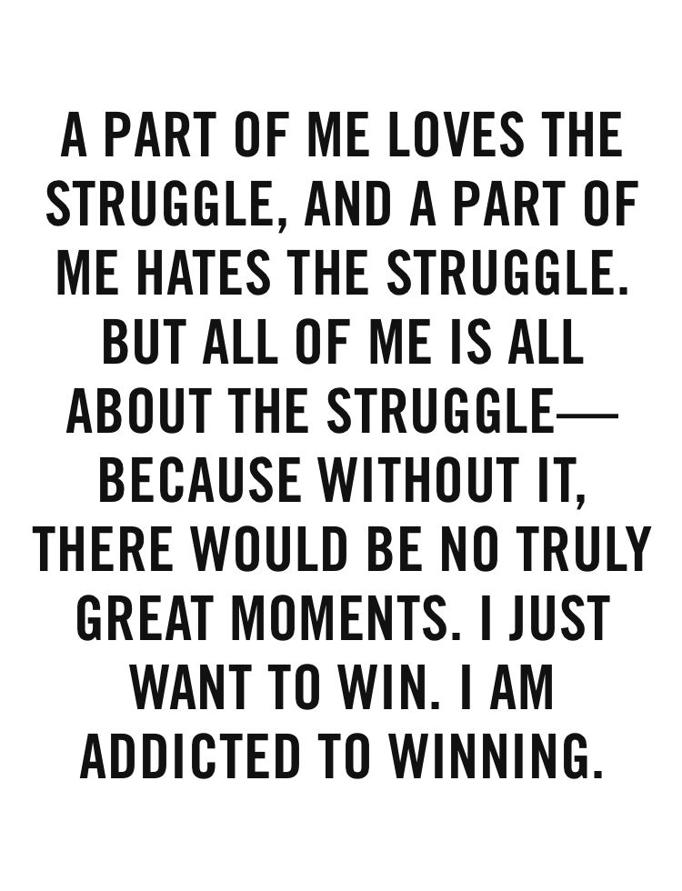 “I’m Addicted To Winning” “I’m Addicted To Winning”