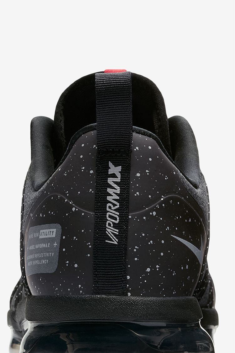 Nike Air Vapormax Run Utility 'Black & Anthracite & Habanero Red' Release Date Nike Air Vapormax Run Utility 'Black & Anthracite & Habanero Red' Release Date