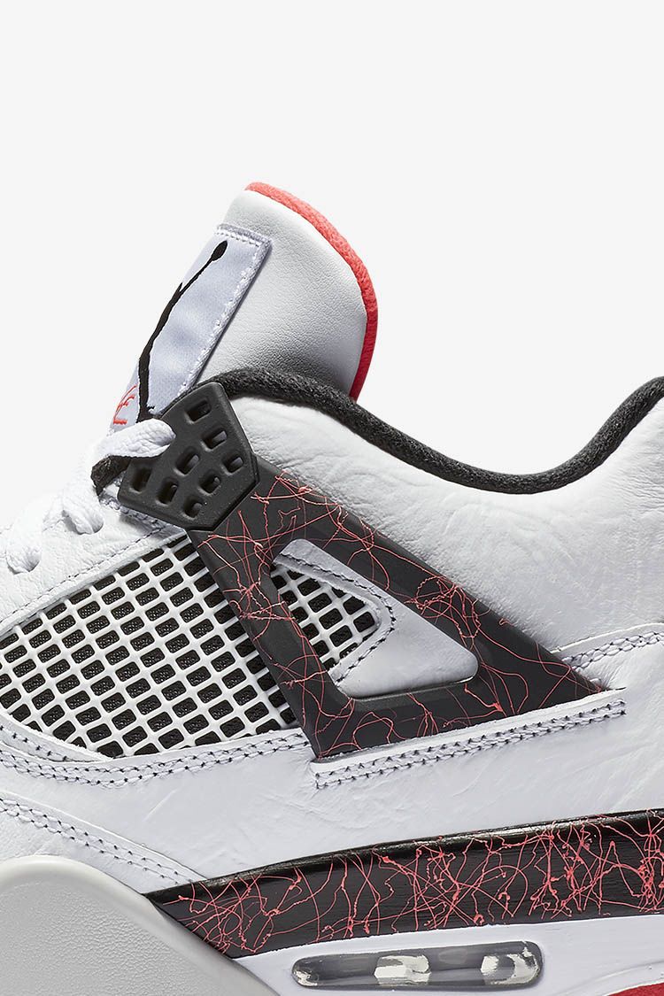 air jordan 4 white and black resale