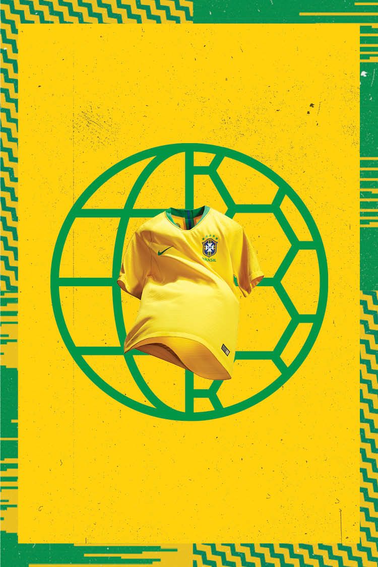 2018 Brasil Stadium Home Kit 2018 Brasil Stadium Home Kit