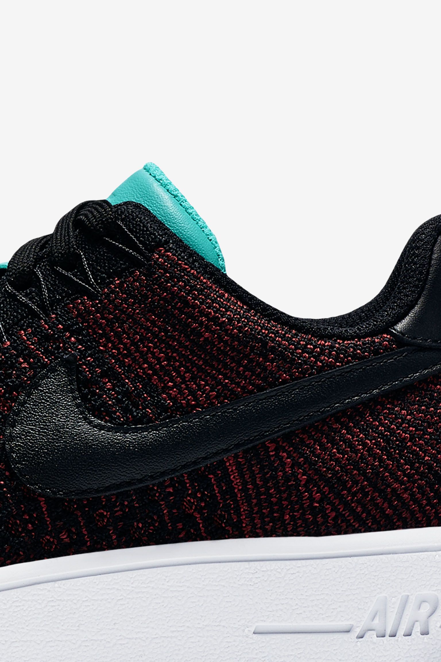 Women's Nike Air Force 1 Ultra Flyknit Low 'Team Red & Clear Jade' Release Date Women's Nike Air Force 1 Ultra Flyknit Low 'Team Red & Clear Jade' Release Date