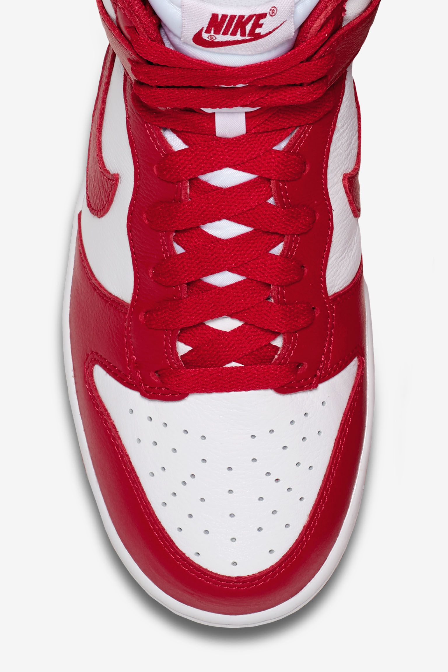 Nike Dunk College Colors 'Red & White' Nike Dunk College Colors 'Red & White'