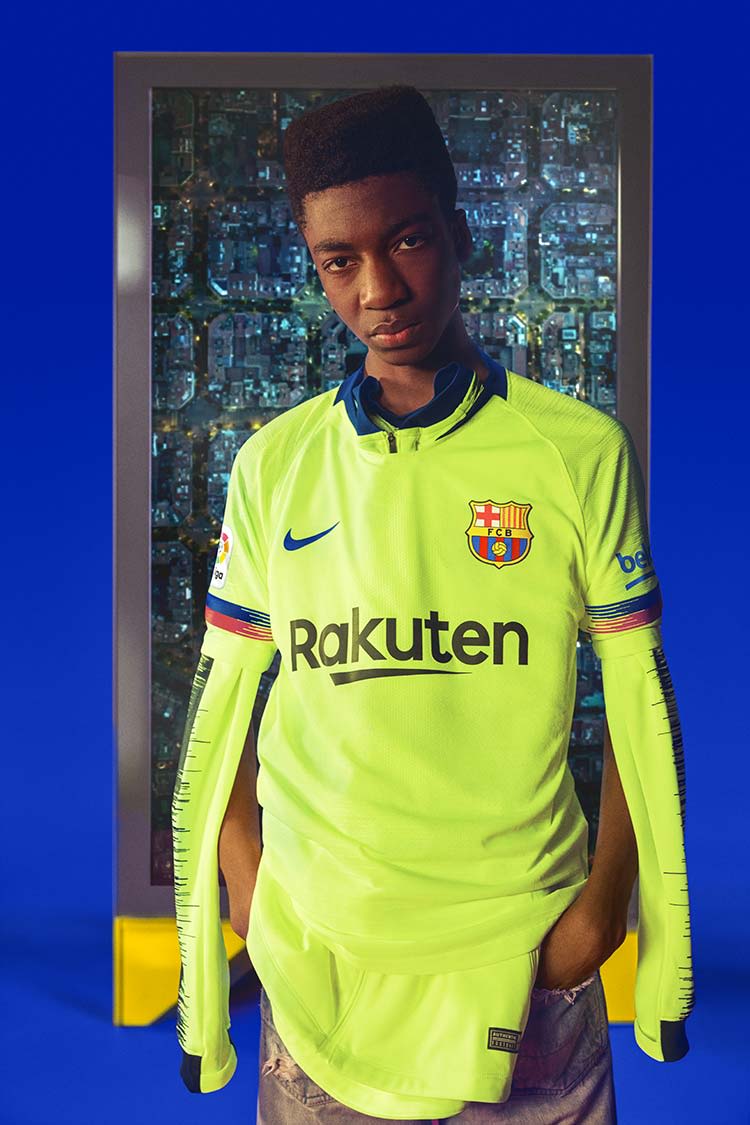 2018 FC Barcelona Away Jersey 2018 FC Barcelona Away Jersey