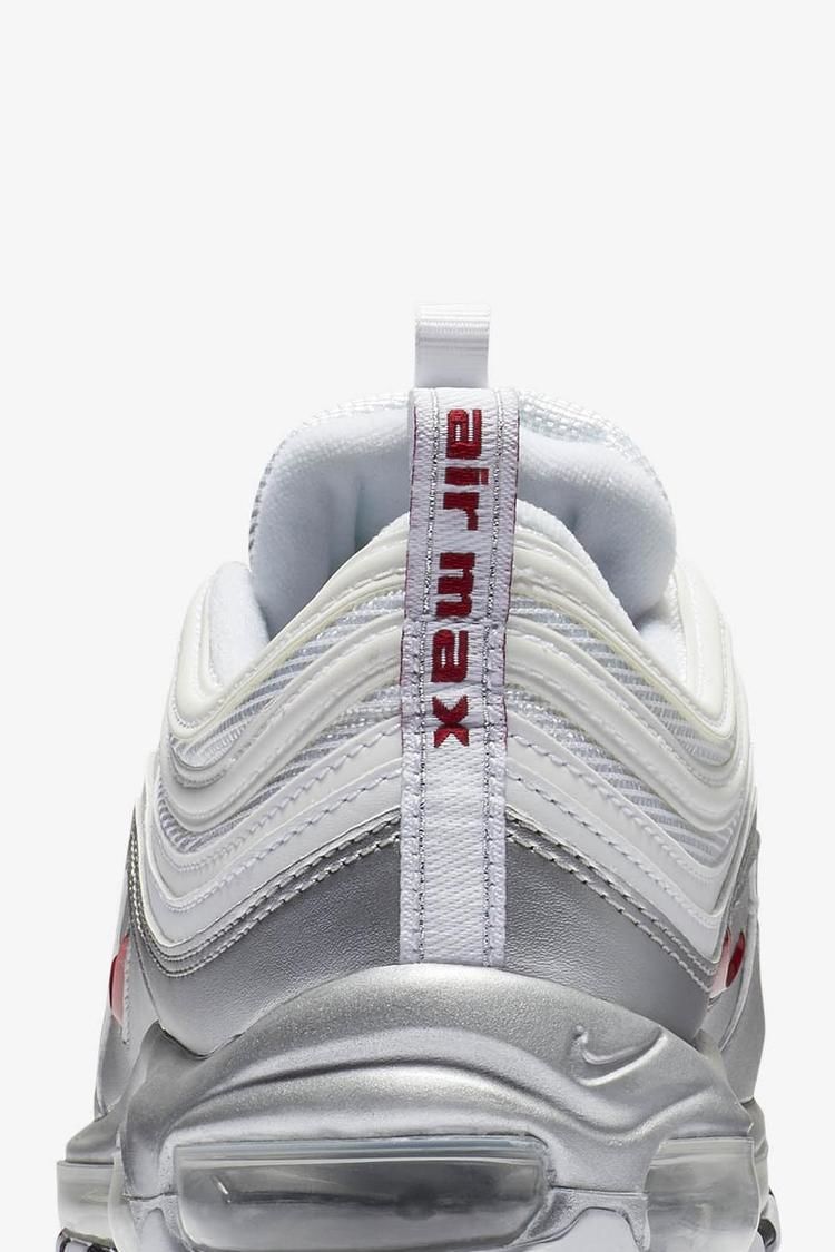 Nike Air Max 97 'Metallic Silver & White' Release Date Nike Air Max 97 'Metallic Silver & White' Release Date