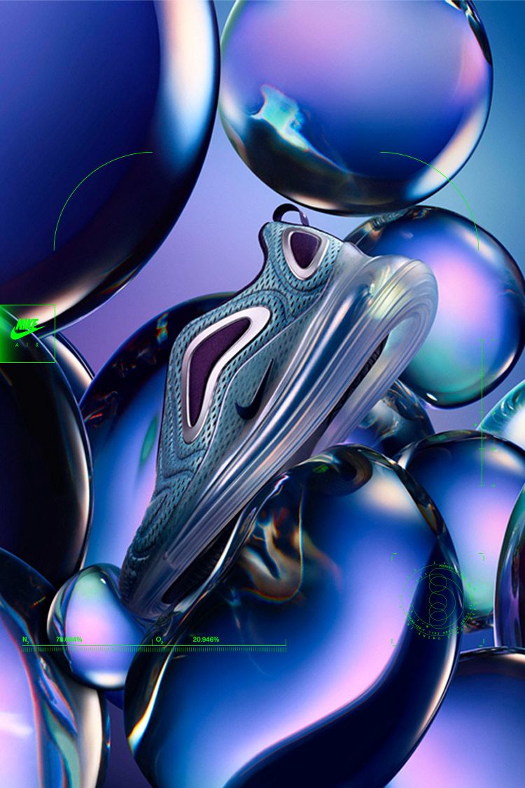 Nike Women's Air Max 720 'Metallic Silver & Midnight Navy' Release Date Nike Women's Air Max 720 'Metallic Silver & Midnight Navy' Release Date