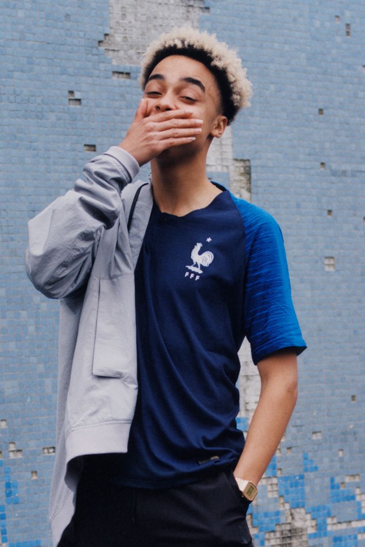 2018 France Stadium Home Kit 2018 France Stadium Home Kit