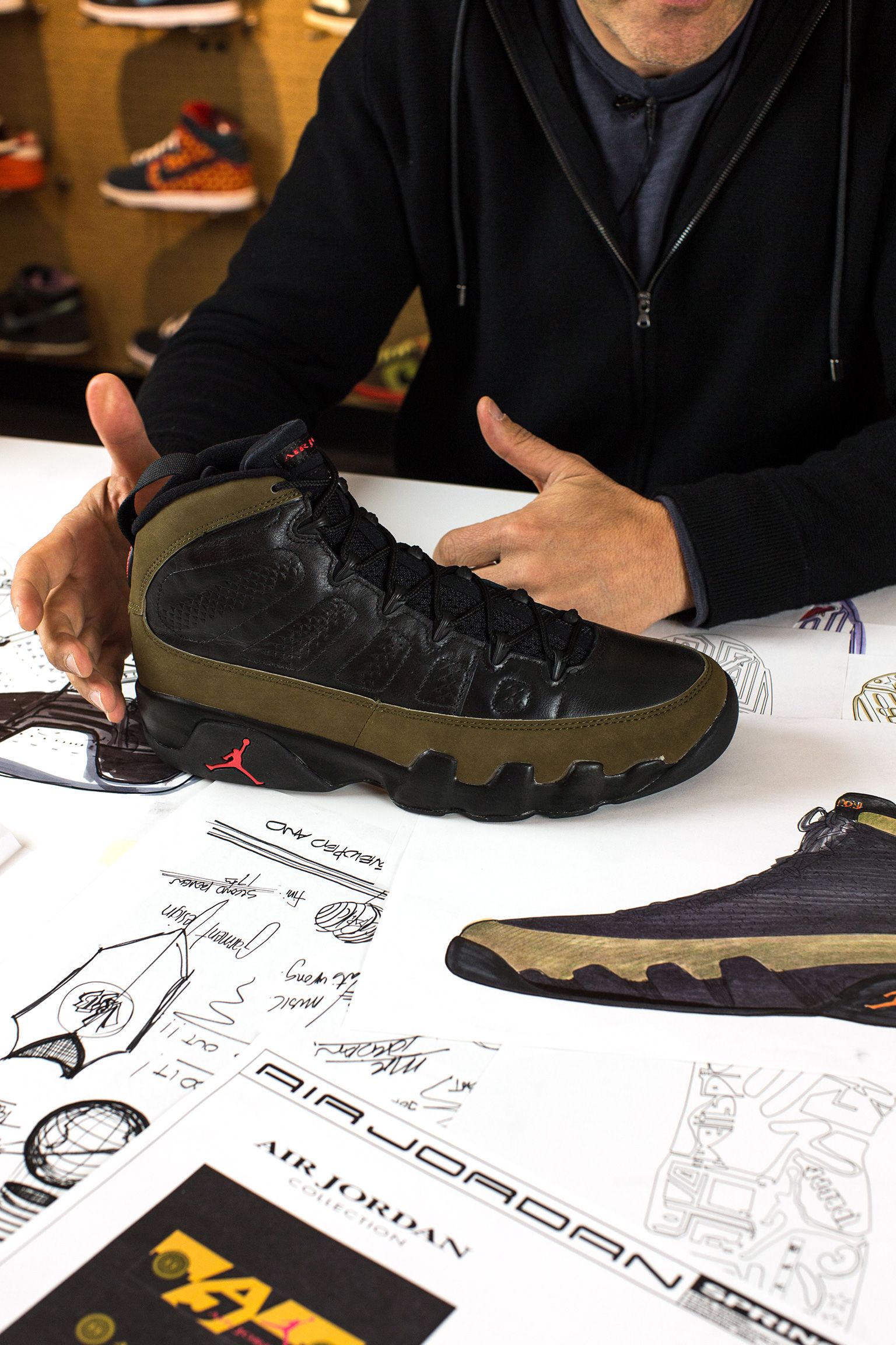 Ami a dizájn mögött rejlik: Air Jordan 9 külső talp Ami a dizájn mögött rejlik: Air Jordan 9 külső talp