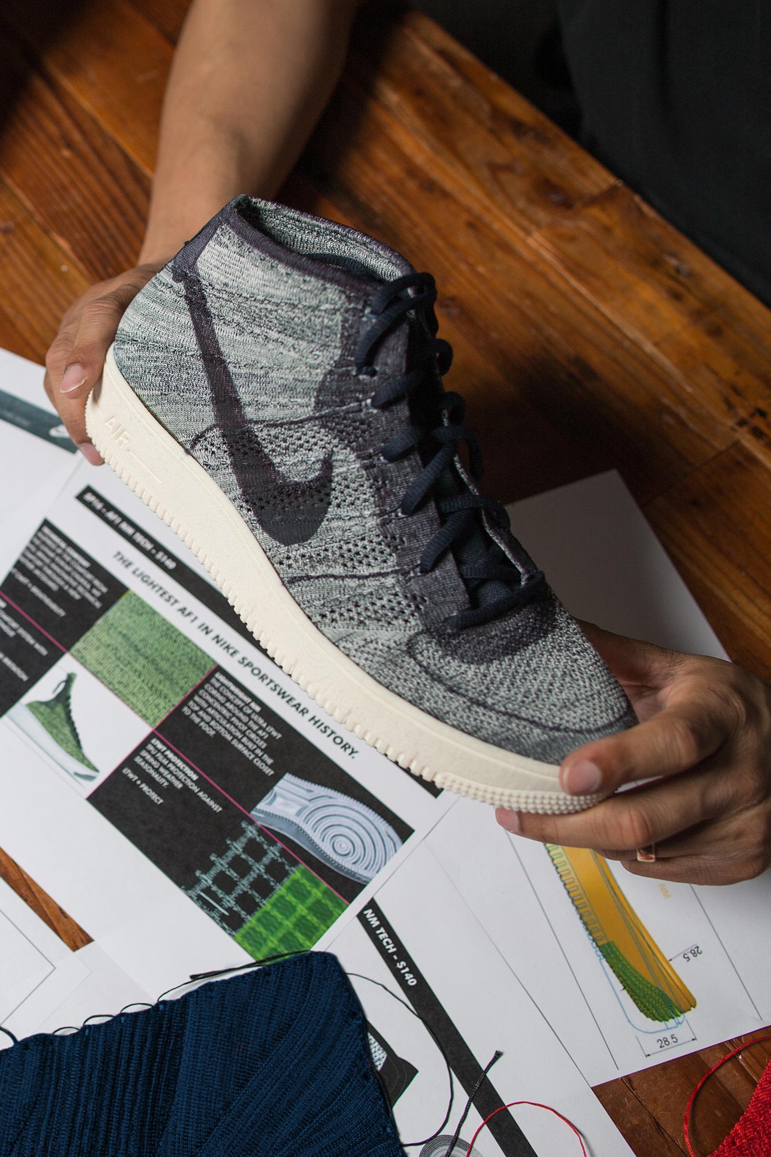 Darrere del disseny: Nike Air Force 1 Ultra Flyknit Darrere del disseny: Nike Air Force 1 Ultra Flyknit
