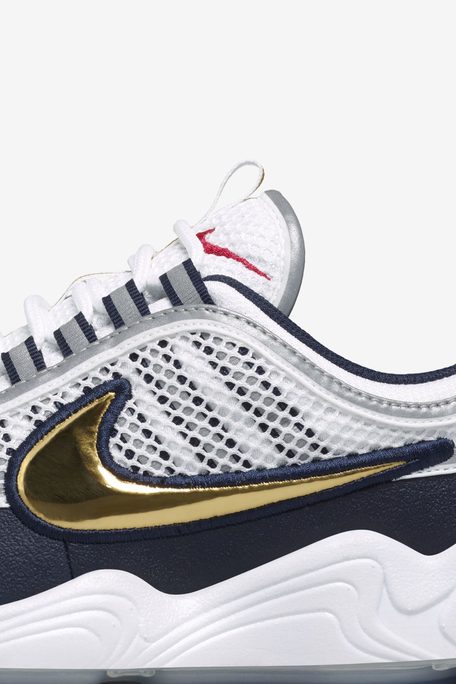 NikeLab Air Zoom Spiridon 'White & Gold' Release Date NikeLab Air Zoom Spiridon 'White & Gold' Release Date