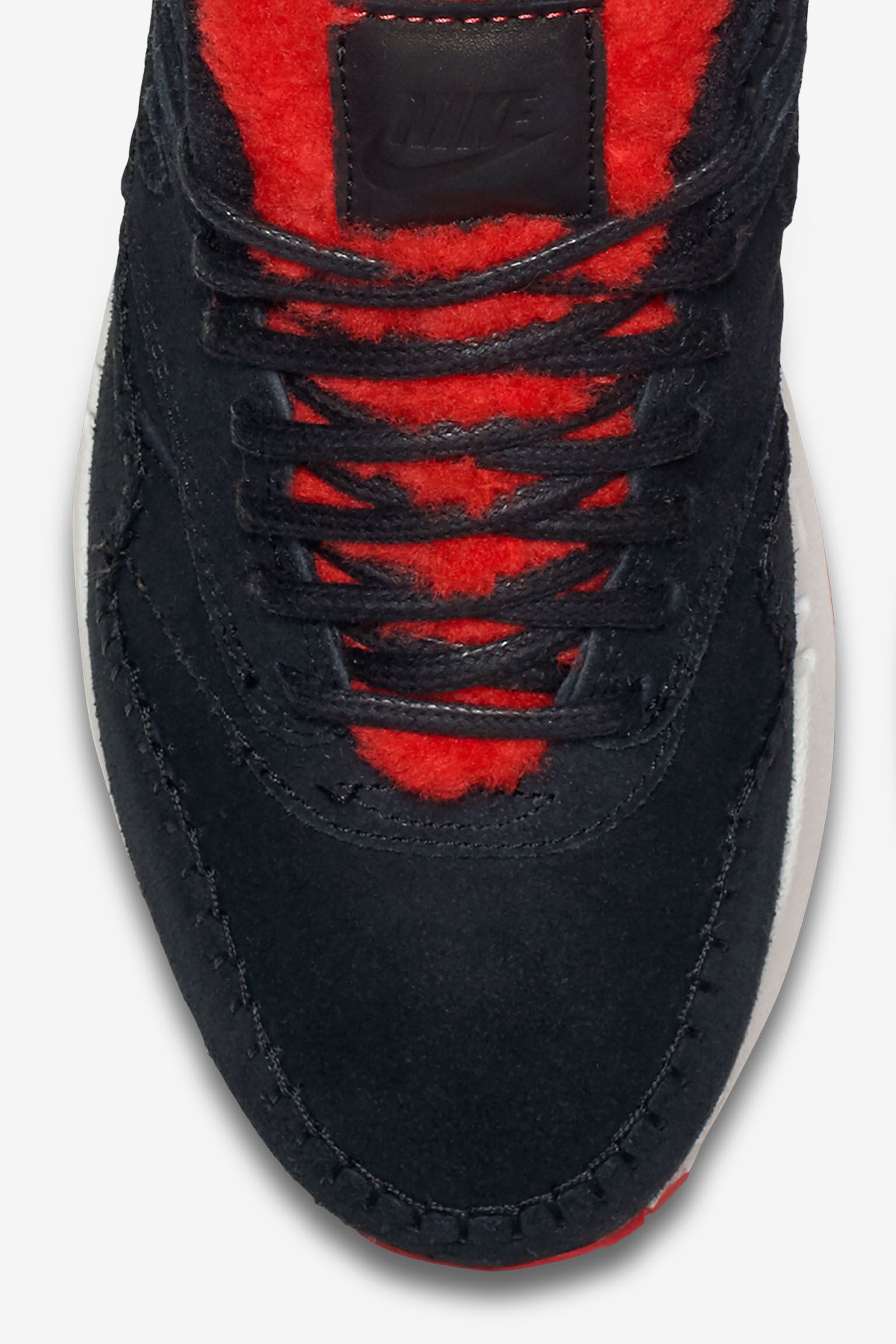 Women's Nike Air Max 1 Premium 'Black & Action Red' Women's Nike Air Max 1 Premium 'Black & Action Red'