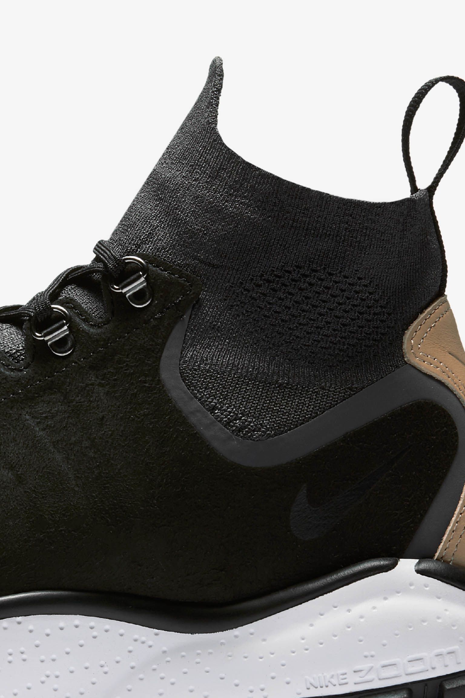 Nike Air Zoom Talaria Mid Flyknit 'Black & Vachetta Tan' Nike Air Zoom Talaria Mid Flyknit 'Black & Vachetta Tan'