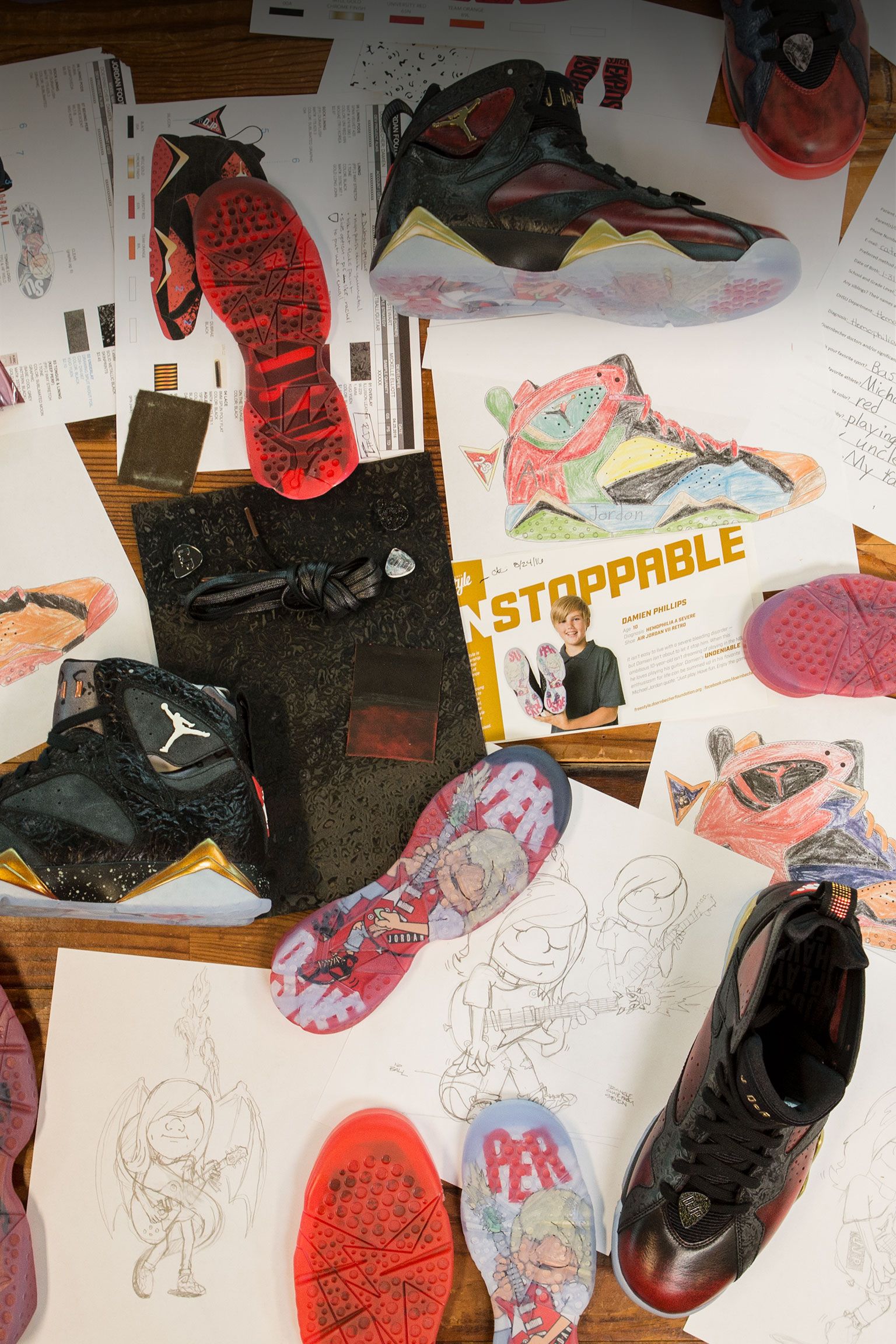 AIR JORDAN VII DOERNBECHER AIR JORDAN VII DOERNBECHER
