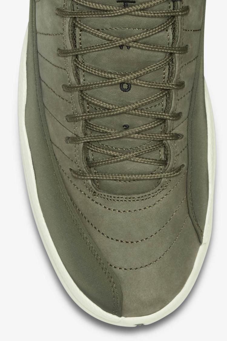 Air Jordan 12 Retro 'Olive Canvas & Metallic Gold' Release Date Air Jordan 12 Retro 'Olive Canvas & Metallic Gold' Release Date
