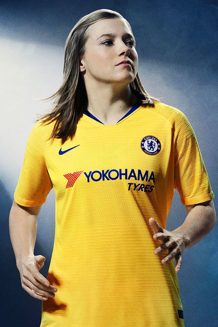Chelsea 2018/19 Stadium Away Jersey Chelsea 2018/19 Stadium Away Jersey