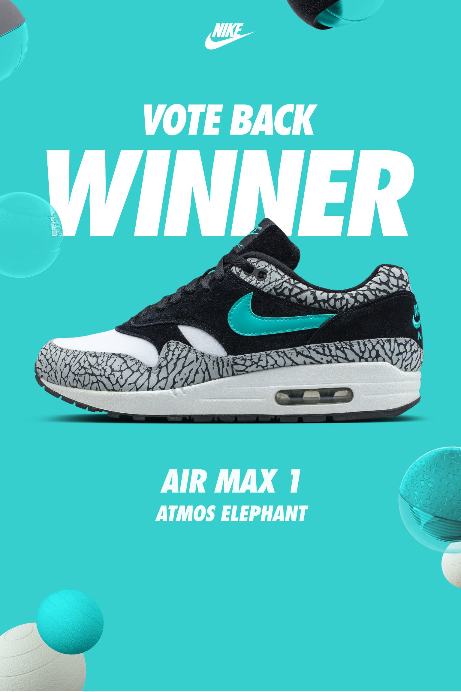 Nike Air Max Vote Back Winner Nike Air Max Vote Back Winner