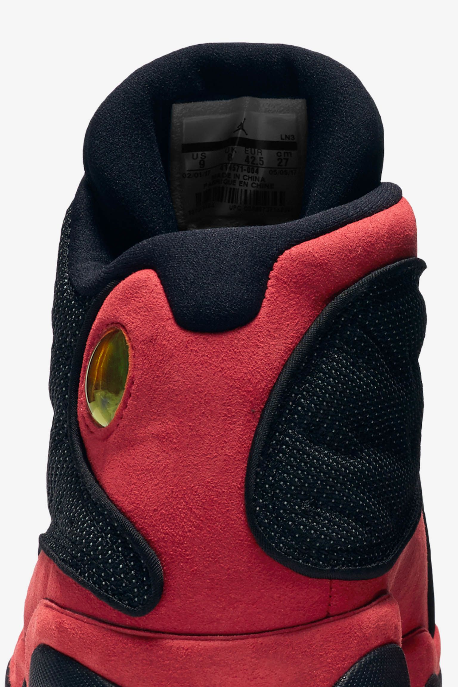 エア ジョーダン 13 レトロ 'Bred' 2017 発売日 エア ジョーダン 13 レトロ 'Bred' 2017 発売日