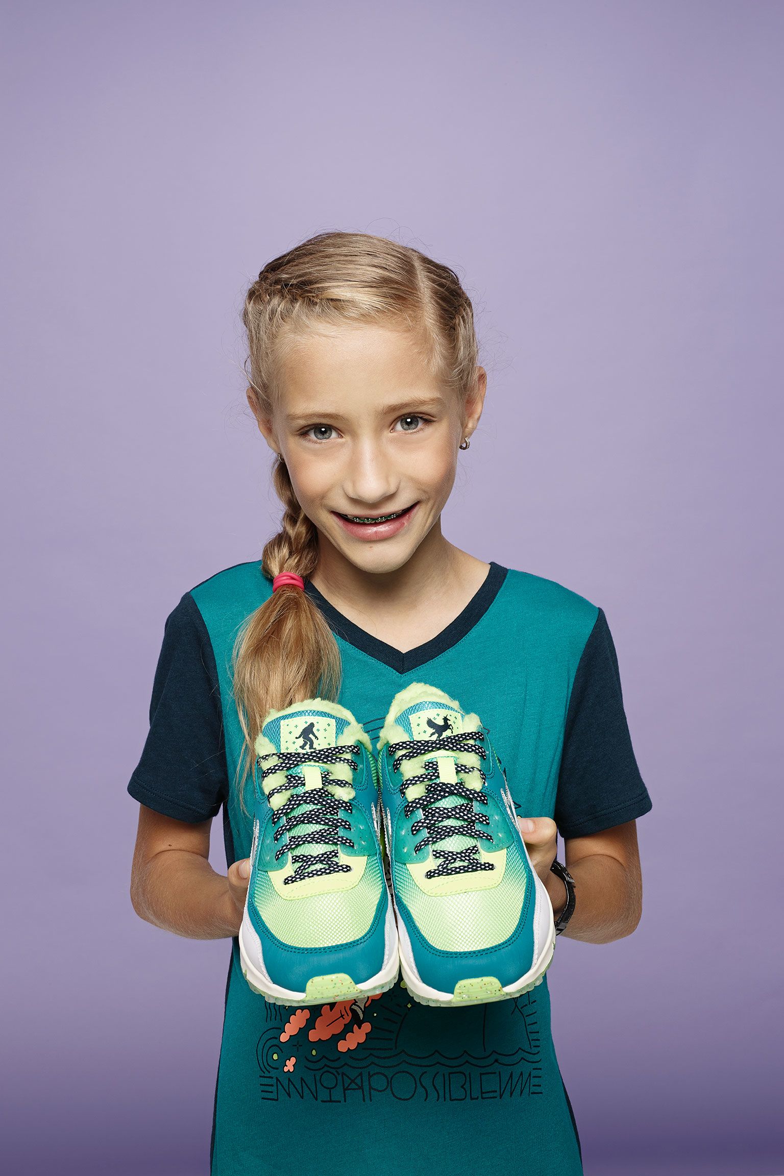Women's Nike Air Max 90 Premium Doernbecher 'Green & Volt' Women's Nike Air Max 90 Premium Doernbecher 'Green & Volt'