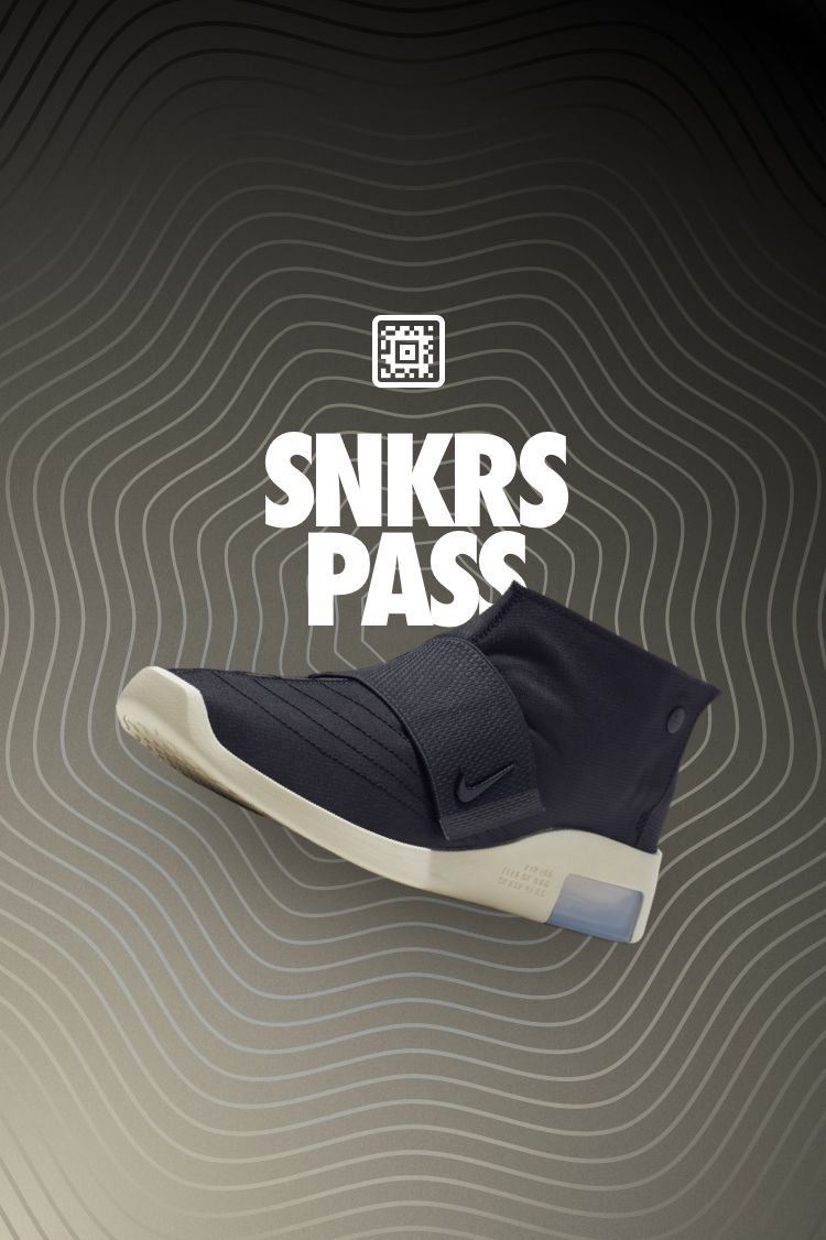 SNKRS Pass: Air Fear of God Moc 'Black/Fossil' 21M SNKRS Pass: Air Fear of God Moc 'Black/Fossil' 21M