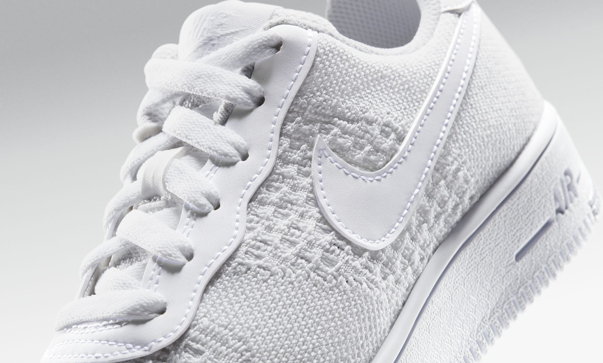 air force 1 flyknit bianche