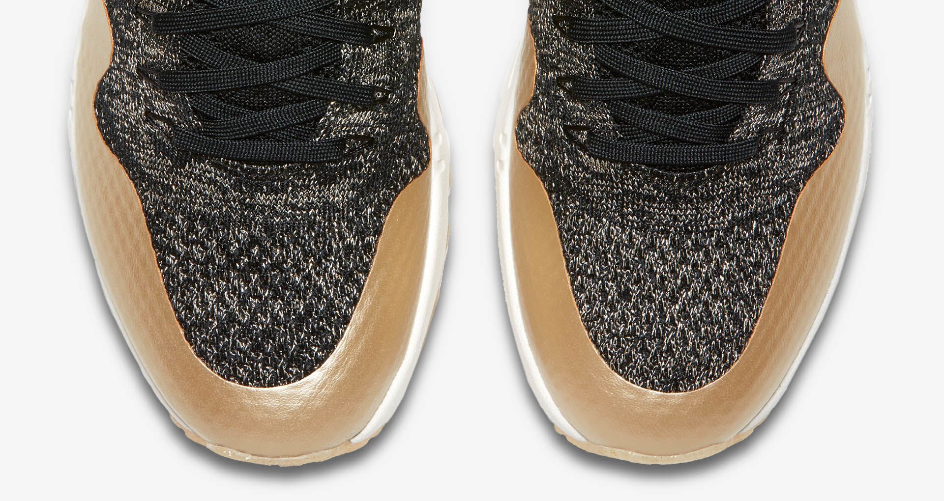 Women's Nike Air Max 1 Ultra 2.0 Flyknit Metallic 'Black Women's Nike Air Max 1 Ultra 2.0 Flyknit Metallic 'Black