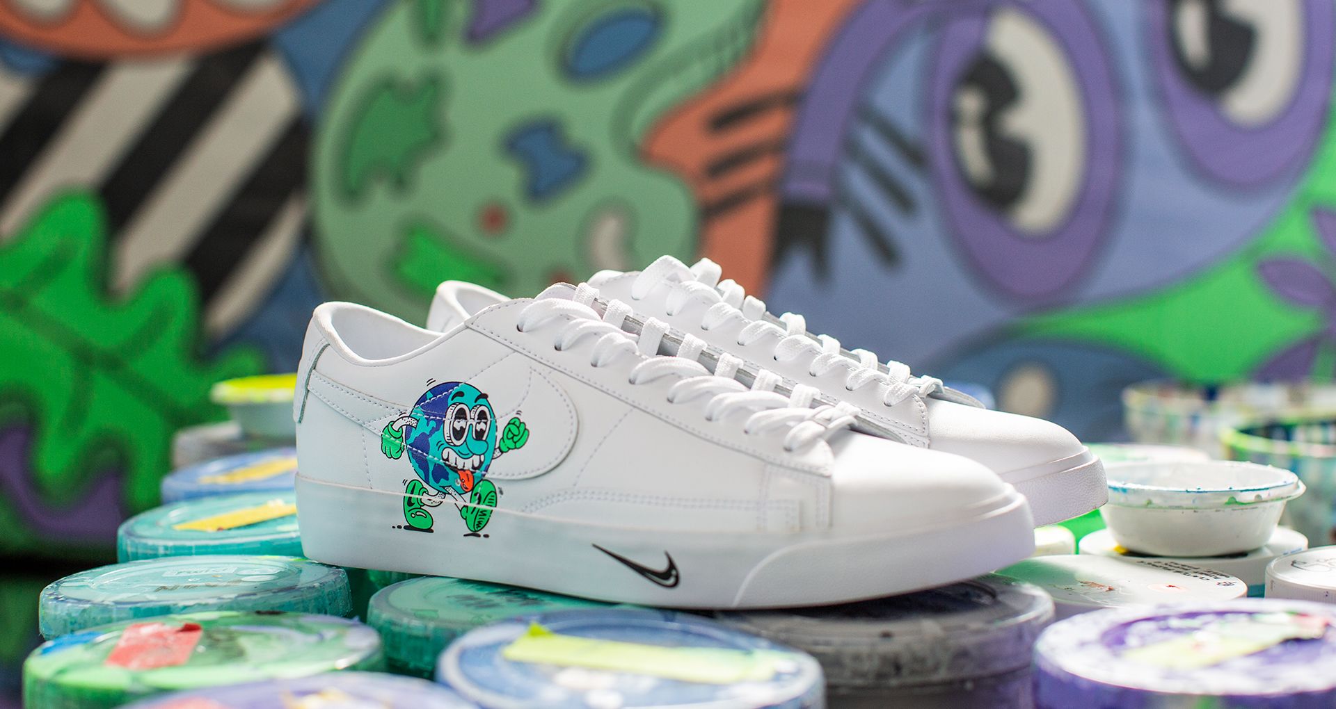 Steven Harrington x Nike Air Force 1 Earth Day 2019 | Custom Steven Harrington x Nike Air Force 1 Earth Day 2019 | Custom