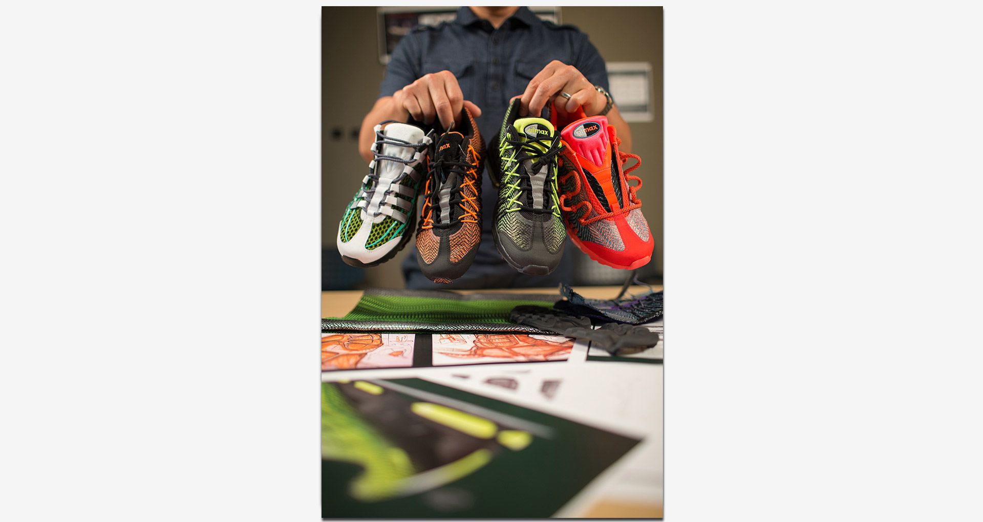 Behind the Design: Nike Air Max 95 Ultra Jacquard. Nike Behind the Design: Nike Air Max 95 Ultra Jacquard. Nike SNKRS