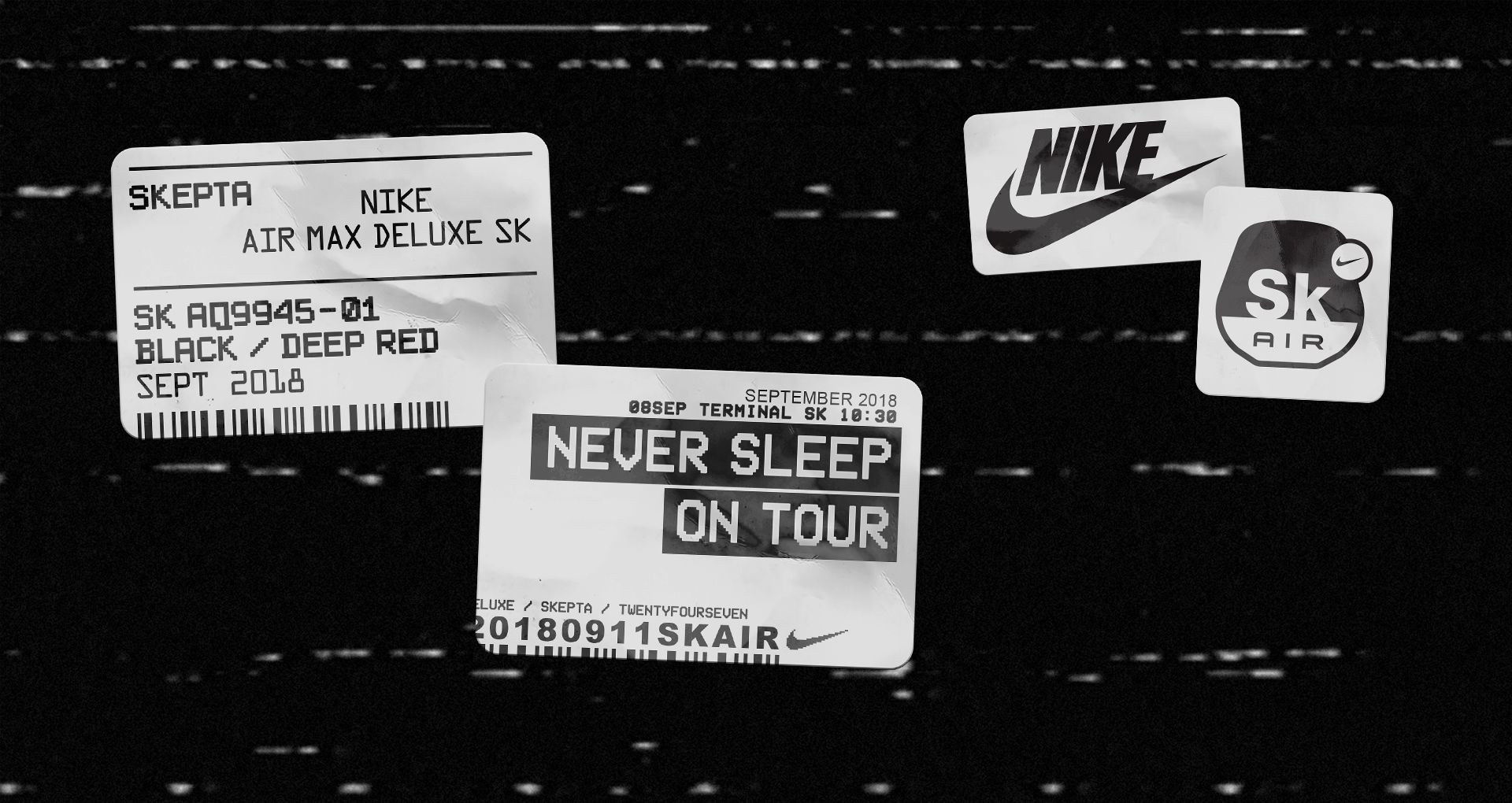 Nike Air Max Deluxe SK AIR Skepta 'Never Sleep on Tour Nike Air Max Deluxe SK AIR Skepta 'Never Sleep on Tour
