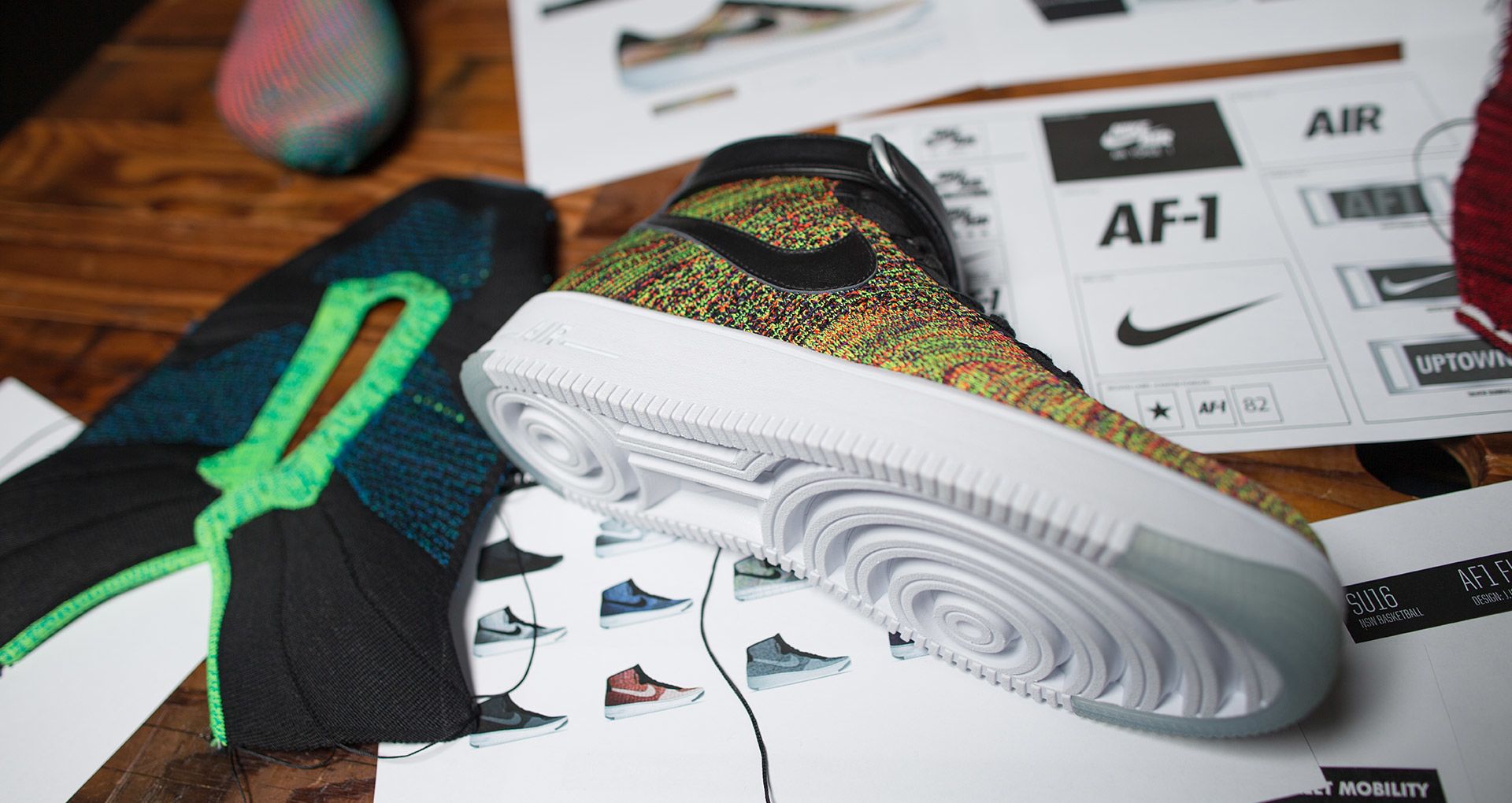 Hinter dem Design: Nike Air Force 1 Ultra Flyknit. Nike?Plus Hinter dem Design: Nike Air Force 1 Ultra Flyknit. Nike?Plus