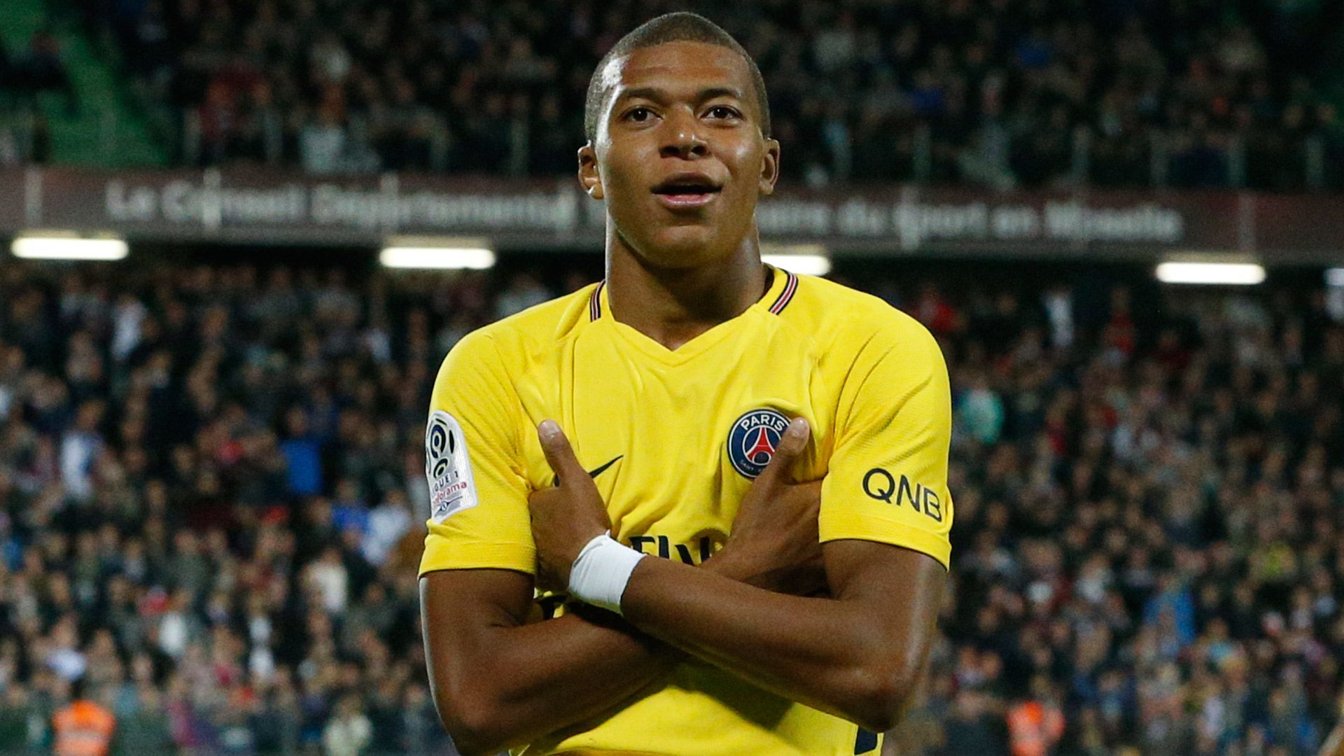 Image result for mbappe celebration