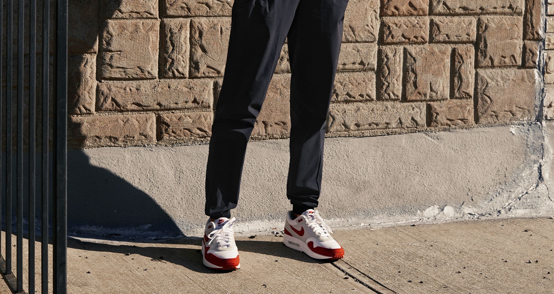 Nike Air Max 1 Anniversary 'White & University Red'. Nike SNKRS RESTOCK Nike Air Max 1 OG Anniversary in White and
