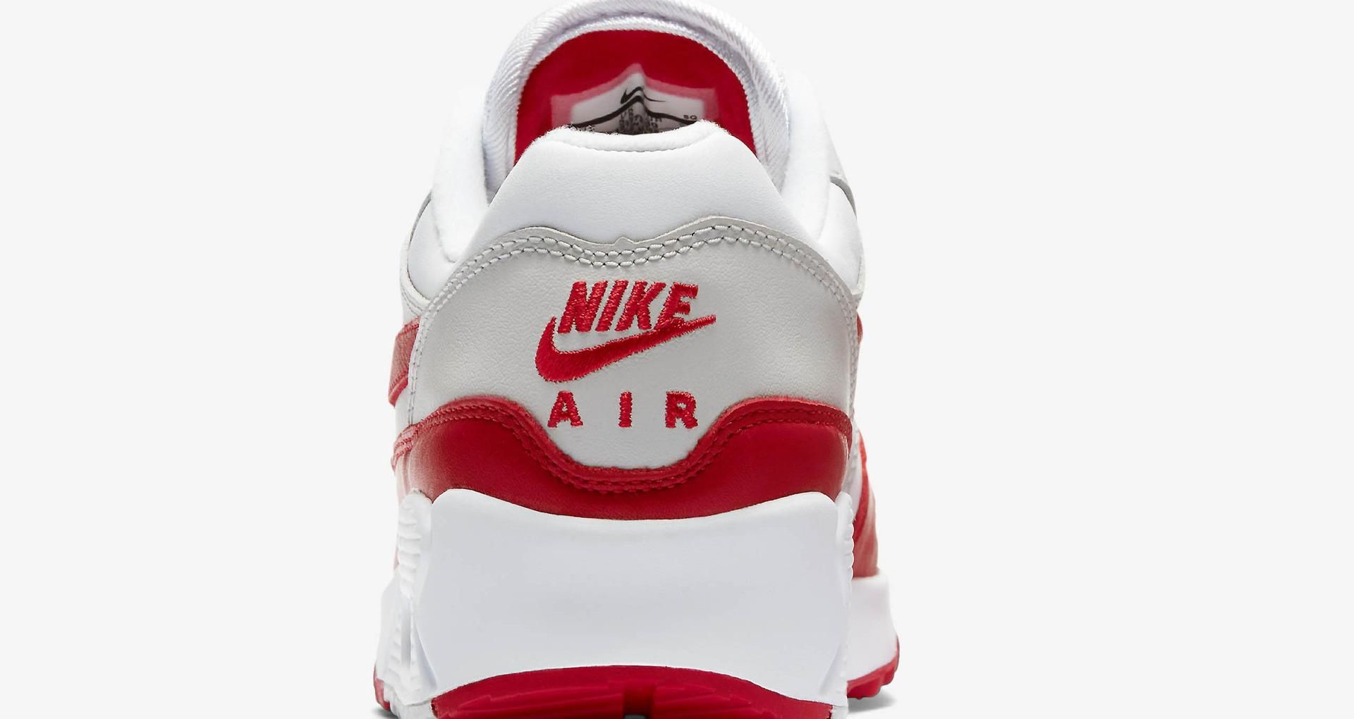 Women's Air Max 90 1 'White & University Red' Release Date Women's Air Max 90 1 'White & University Red' Release Date