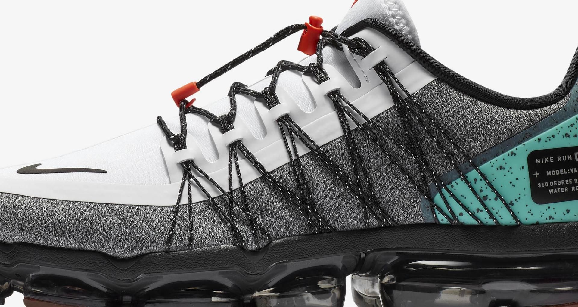 NIKE AIR VAPORMAX RUN UTILITY NRG WHITE, BLACK & ORANGE NIKE AIR VAPORMAX RUN UTILITY NRG WHITE, BLACK & ORANGE