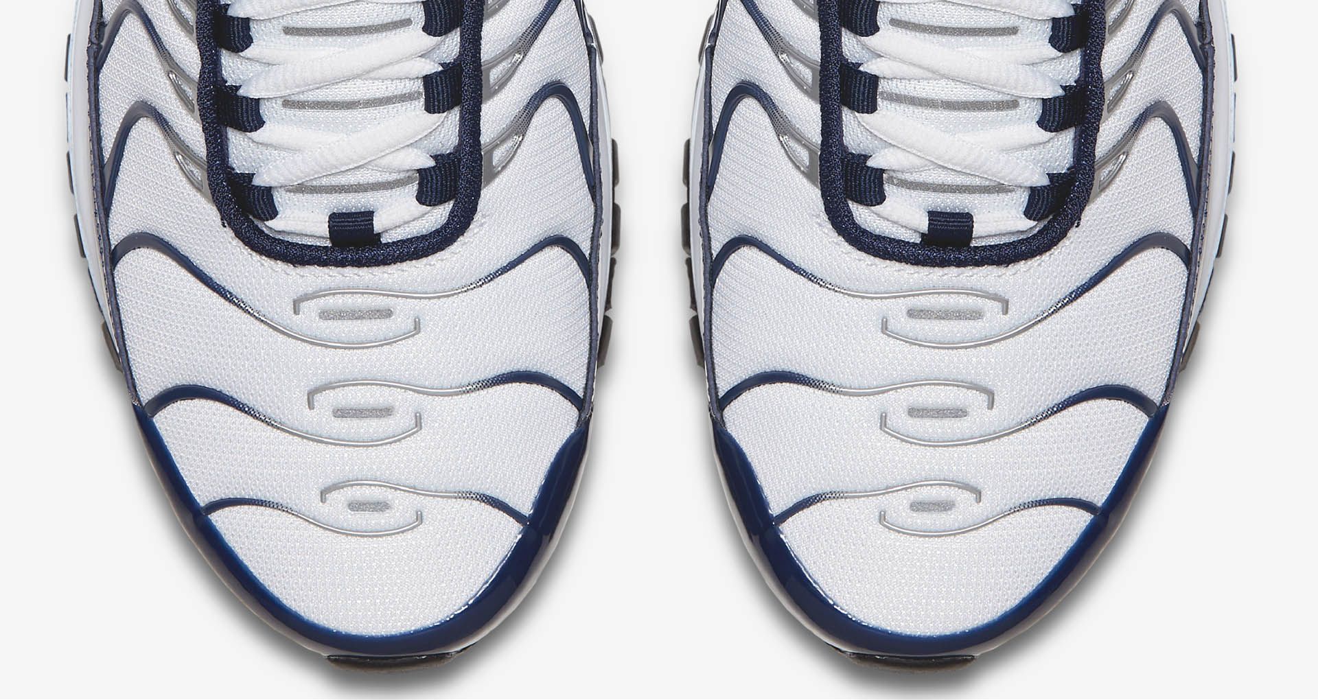NIKE AIR MAX 97 Plus White Metallic Silver Shark Midnight NIKE AIR MAX 97 Plus White Metallic Silver Shark Midnight