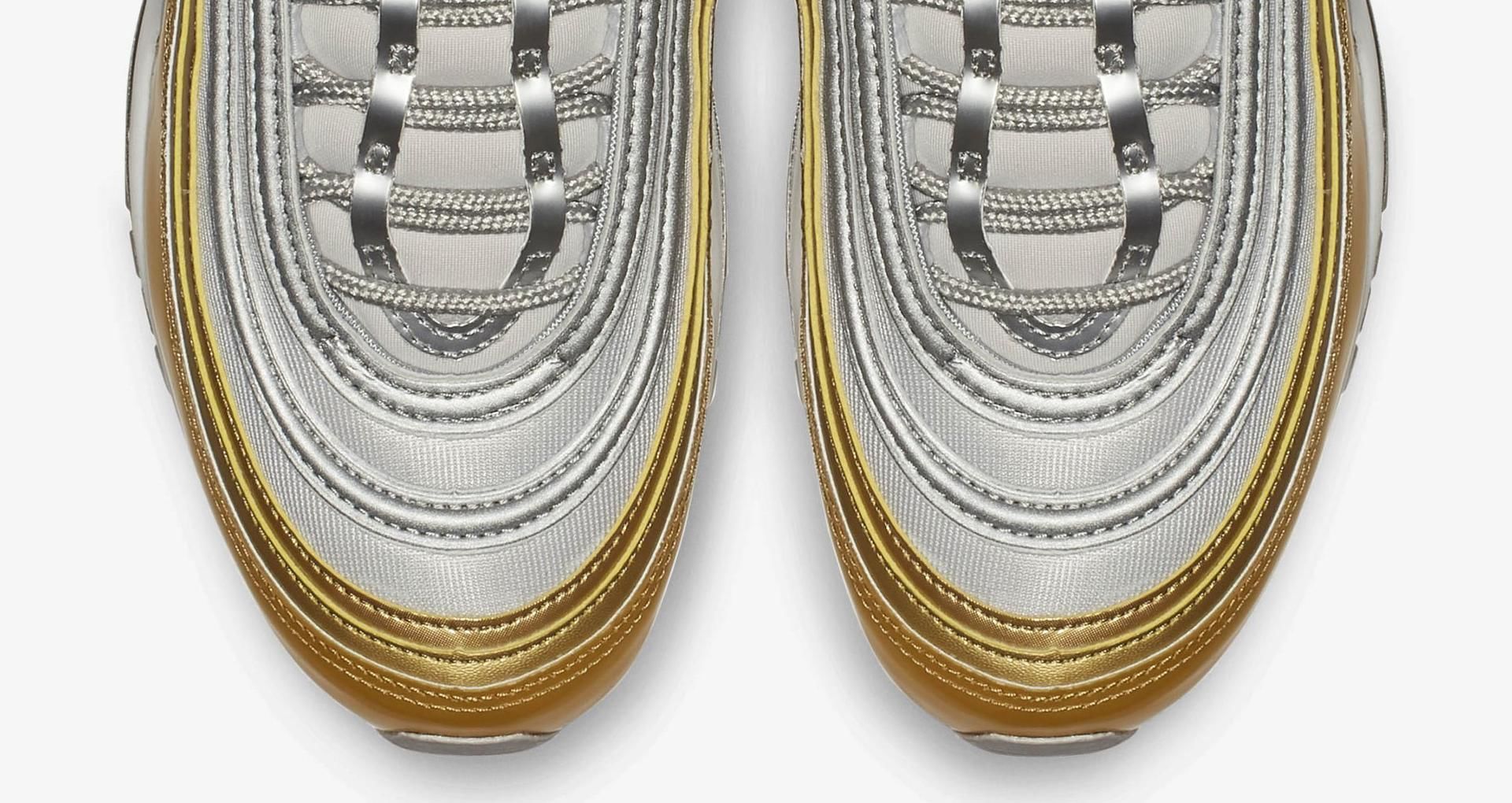 Women's Air Max 97 'Vast Grey & Metallic Gold & Metallic Nike Air Max 97 SE Vast GreyMetallic Gold Women's Shoe