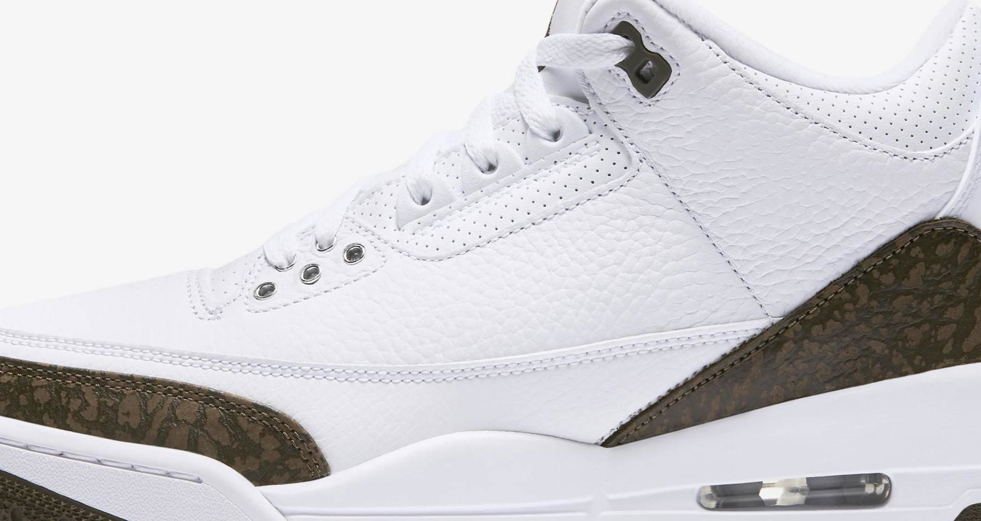 Air Jordan 3 Retro 'White & Chrome & Dark Mocha' Release Date