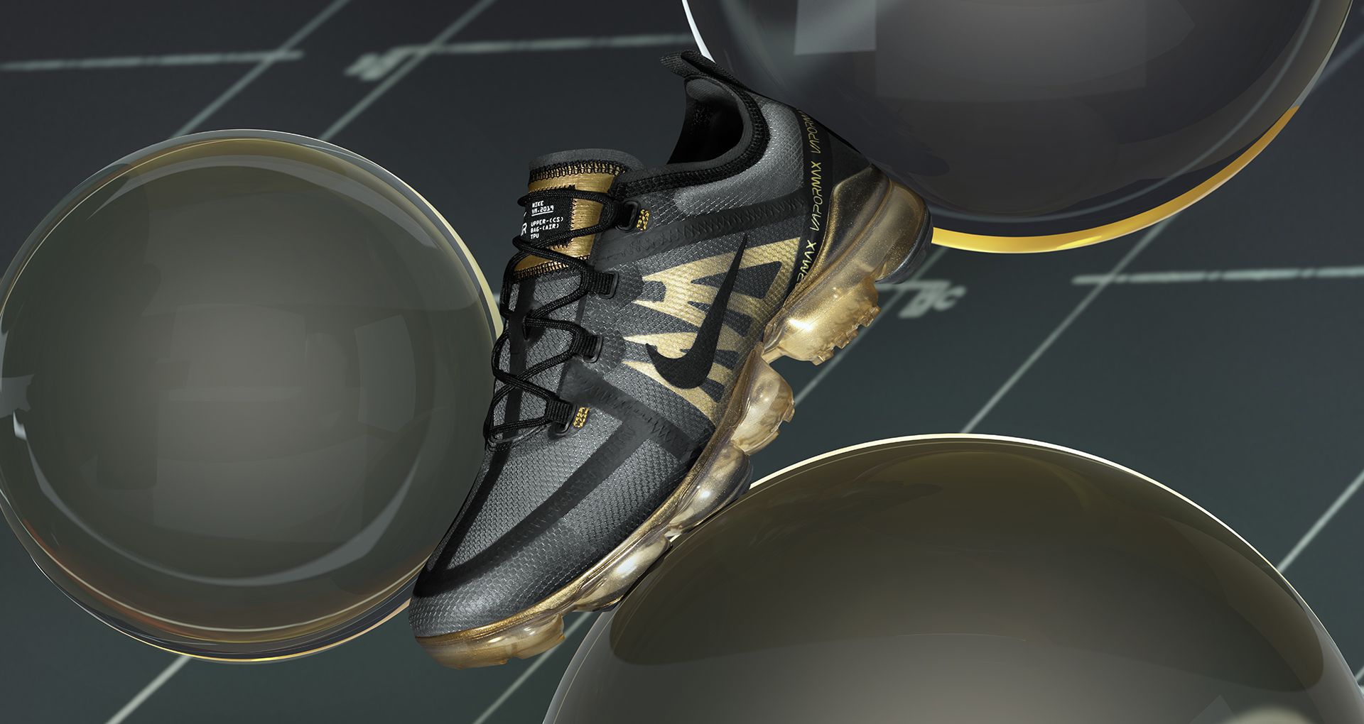 Nike Air Vapormax 2019 'Black & Metallic Gold' Release Date Nike Air Vapormax 2019 'Black & Metallic Gold' Release Date