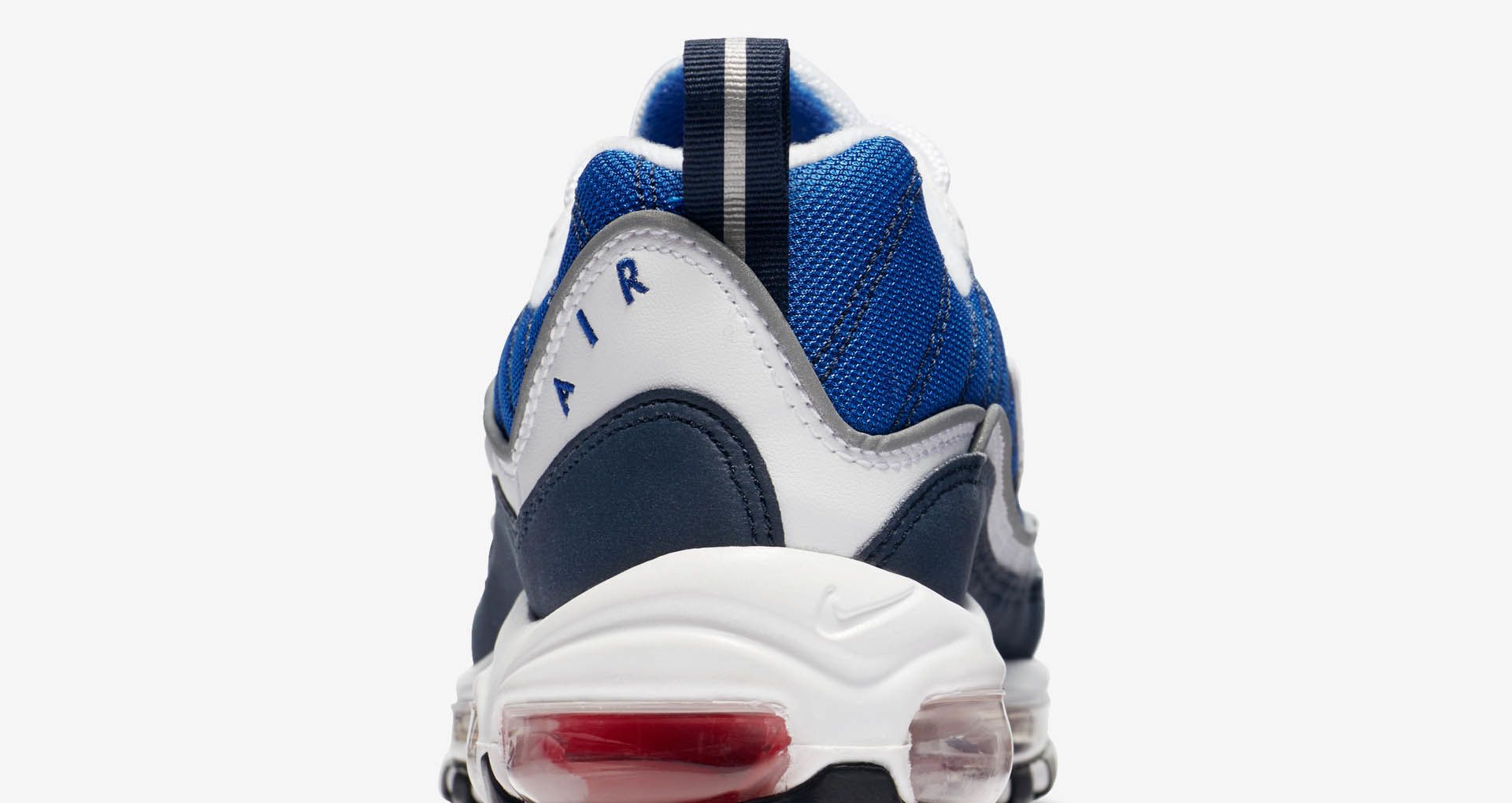 Nike Women's Air Max 98 'University Red & Obsidian' Release Nike Women's Air Max 98 'University Red & Obsidian' Release