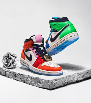 facetasm × nike air jordan 1 mid fearless