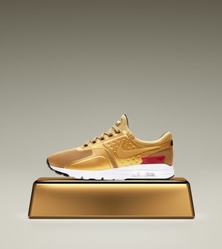 air max zero metallic gold