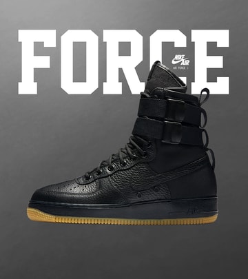 nike sf triple black