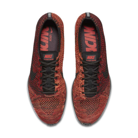 nike flyknit racer university red for sale