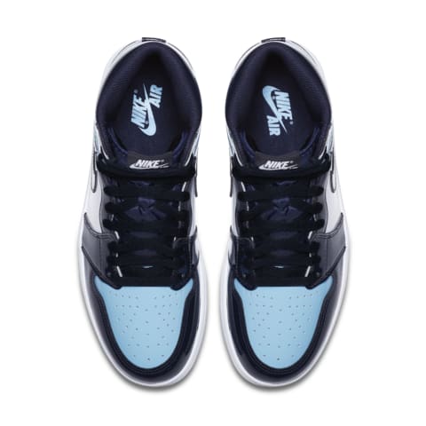 Women's Air Jordan 1 High 'Blue Chill & Obsidian & ... Women's Air Jordan 1 High 'Blue Chill & Obsidian & ...