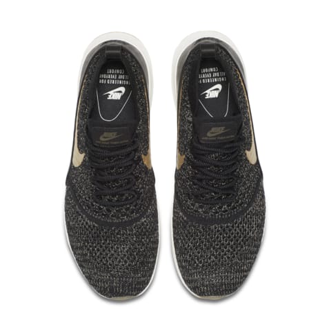 womens nike air max thea black and gold