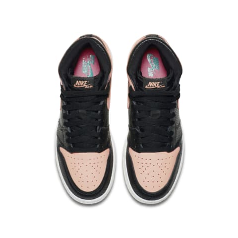 black pink air jordan 1