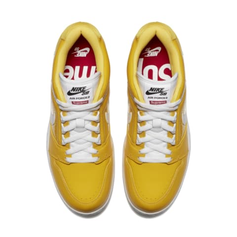 nike sb supreme yellow