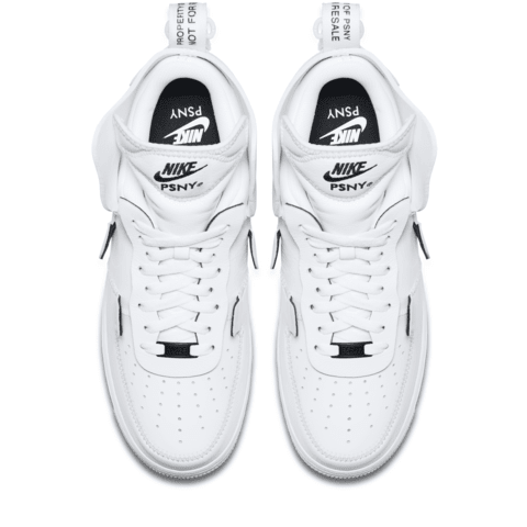 air force 1 high psny triple white