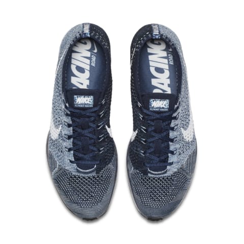 nike flyknit racer blue