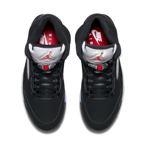 jordan 5 silver metallic