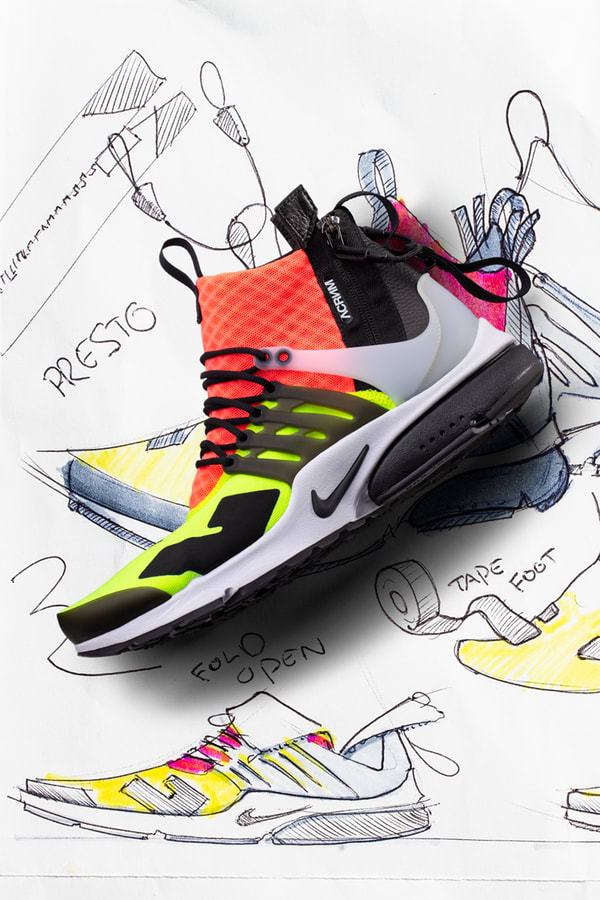 Behind The Design Nike Air Presto Mid X ACRONYM Nike SNKRS